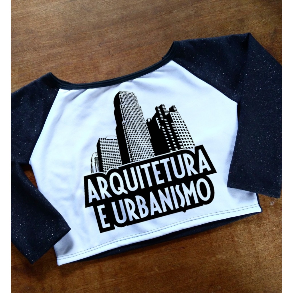 Cropped de Arquitetura e Urbanismo - Moletom Feminino