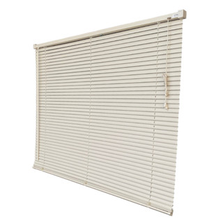 Persiana Horizontal Cortina PVC Bege 70 (L) x 130 (A) cm 0,70 x 130 Completa C/ Kit de Instalação
