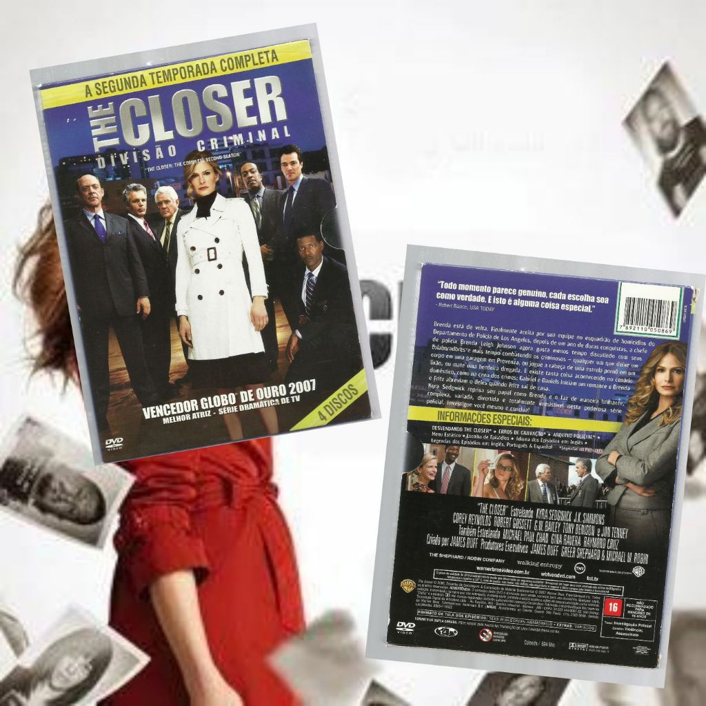 The Closer- Divisão Criminal- Segunda Temporada- Completa - DVD Usado