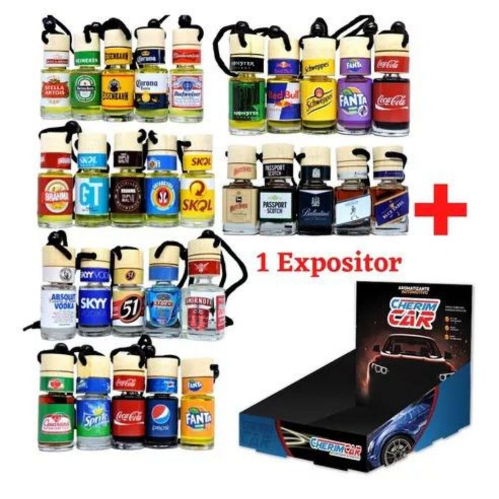 Kit 15 Cheirinho para Carro Aromatizante Automotivo Personalizado em Oferta na Shopee