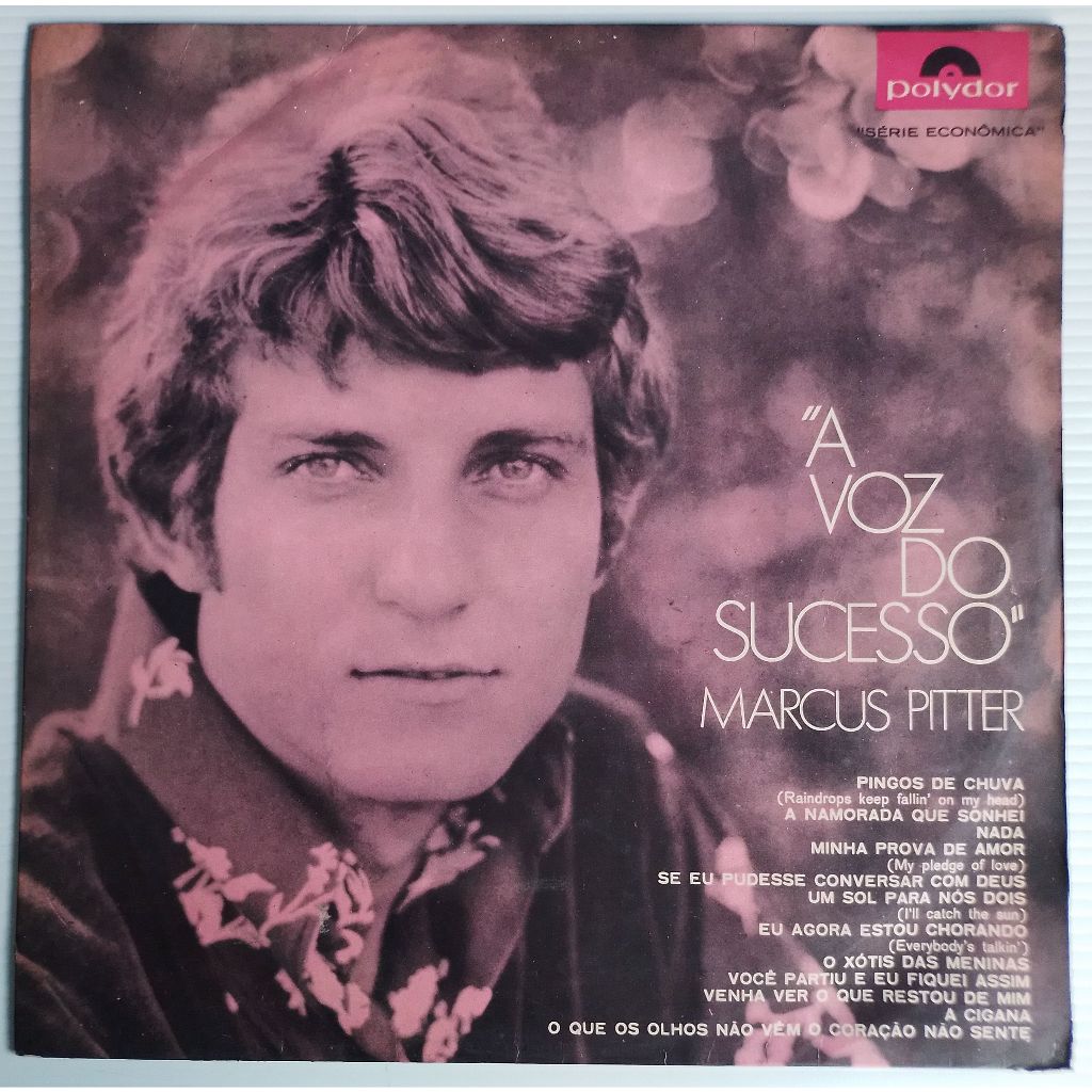 Lp Marcus Pitter A Voz Do Sucesso 1970