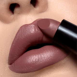 Batom Matte Dailus 15 Decidida | Marrom Avermelhado, Textura Aveludada e Hidratação com Manteiga de Karité em Oferta na Shopee