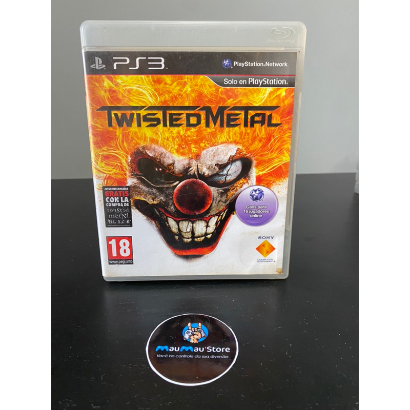 Twisted Metal PS3 - Original Usado Jogos de Playstation 3 Jogos de Corrida Ação