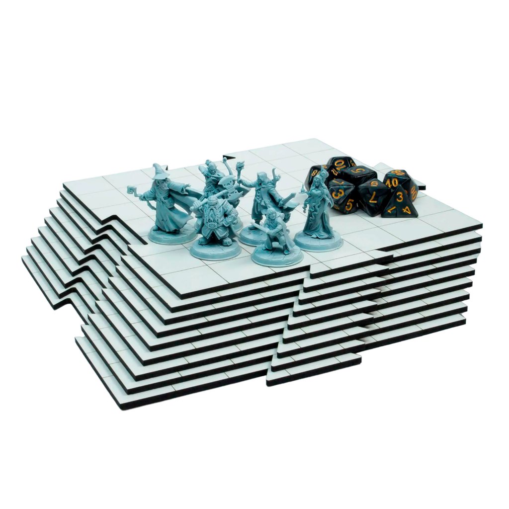 Kit do Mestre para RPG com Grid, Dados & Miniaturas ELECTRUM