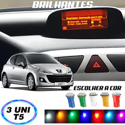 Kit 3 Lampadas Computador De Bordo Peugeot 206 207 307 C3