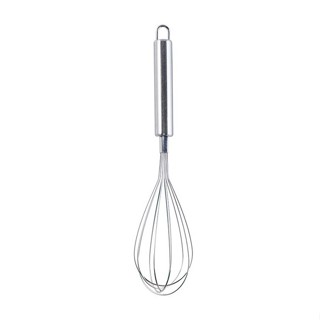 Batedor De Ovos 29x6,3cm Fue Grande Reforçado Marca Top Chef em Metal Cozinha Ovos Bolos Massas Multiuso