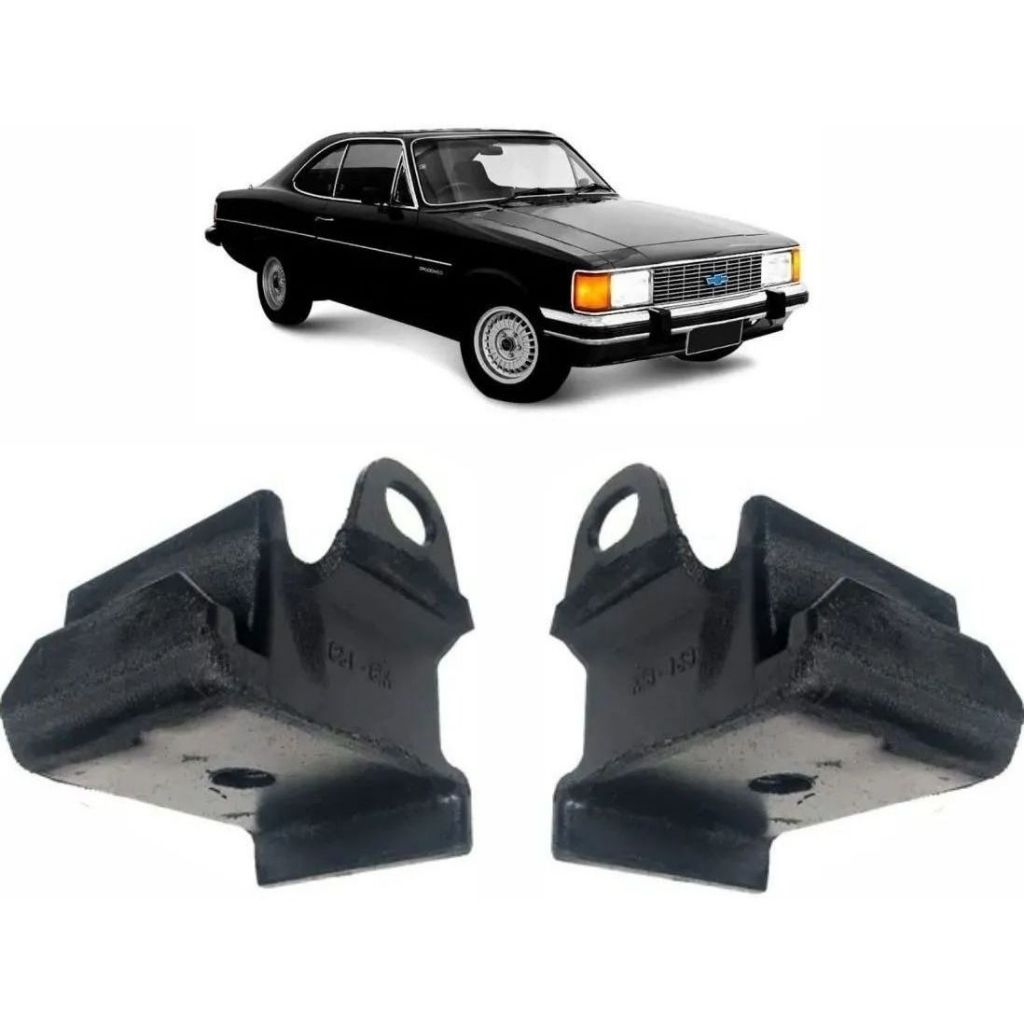 Par Coxim Calço Motor Opala Caravan 6cc 1969 1970 71  Á 1992