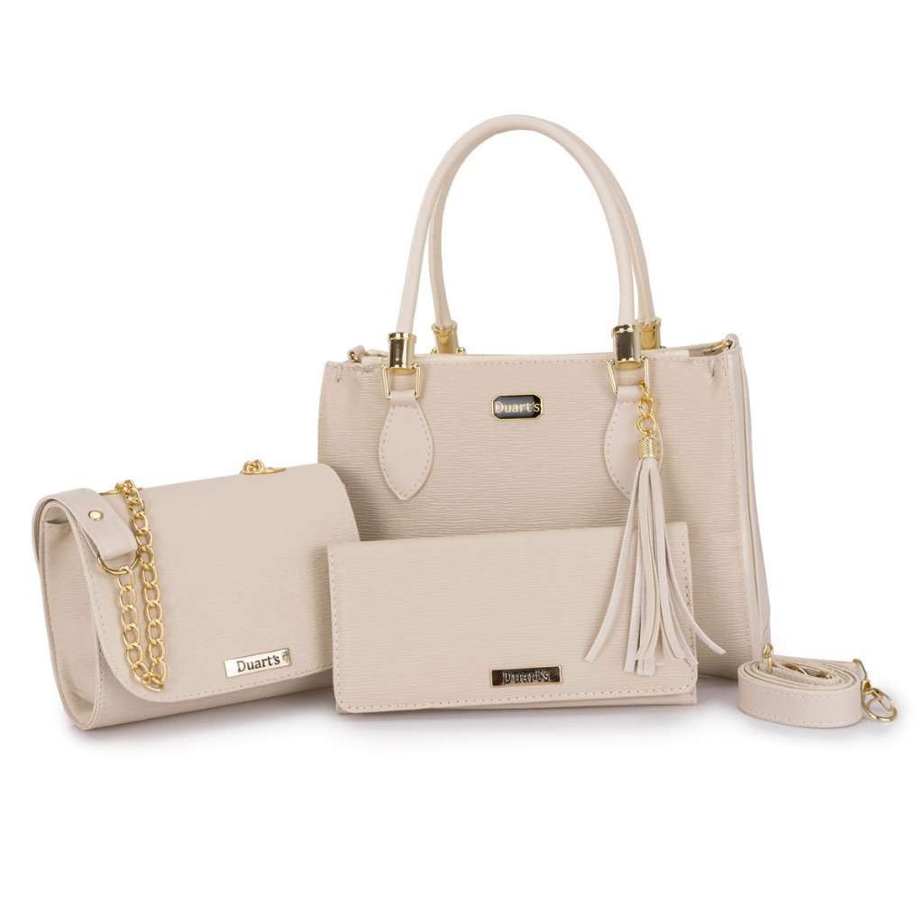 Bolsas femininas Kit Duarts Mão Ombro e Transversal + Carteira