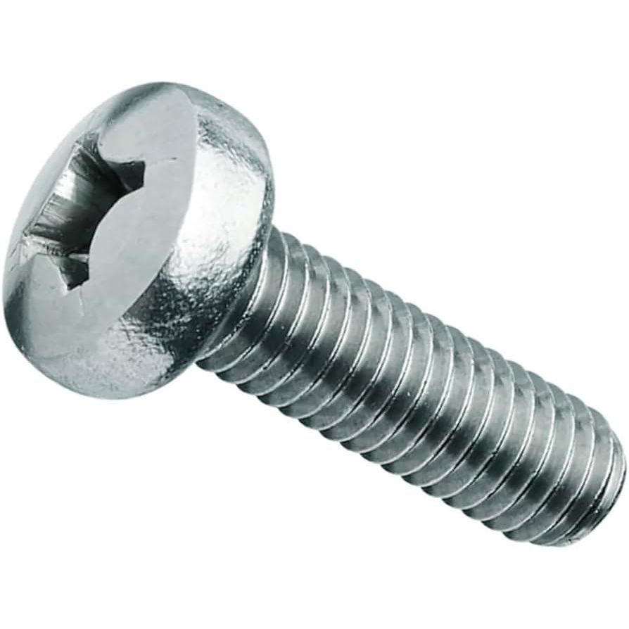 Kit Parafuso M6x16mm Inox + Porca + Arruela Inox