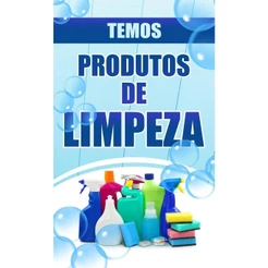 BANNER ARTE PRONTA - PRODUTOS DE LIMPEZA