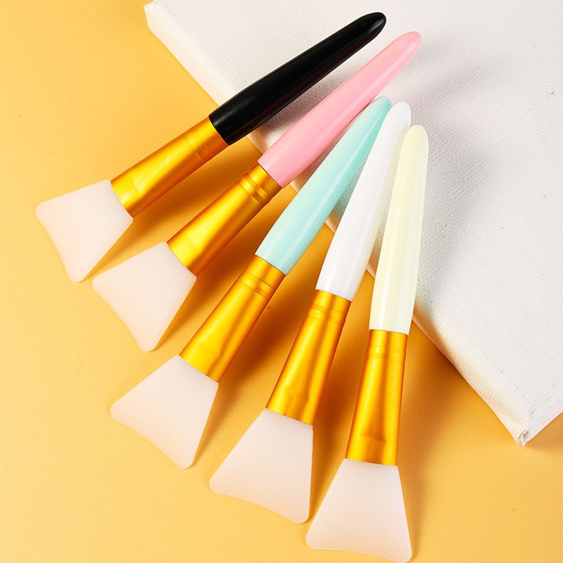 Espatula silicone pincel acessorio aplicar skin care mascara facial creme serum base make cosmetico maquiagem 2/12 Peças