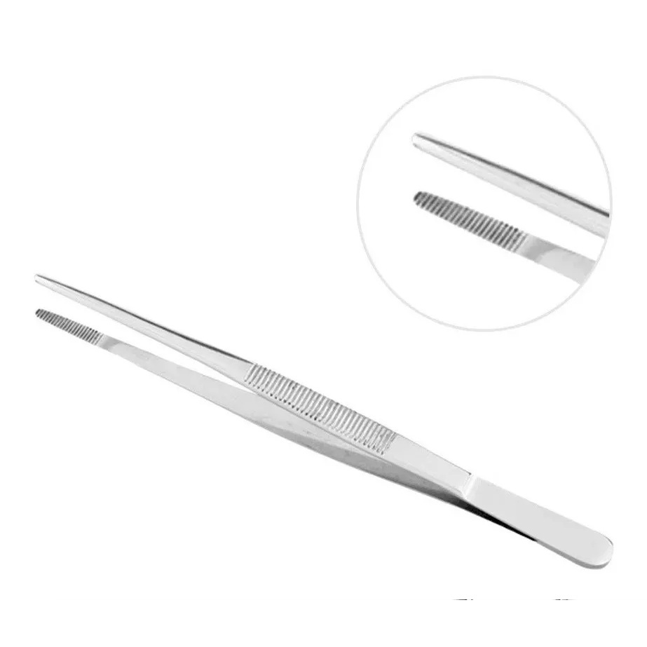 Pinça Anatômica Dissecção | Micro Pinças | Tamanhos | Aço Inox | Social Instrumentos.