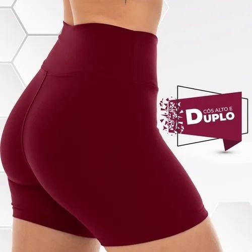 Short Academia Corrida Malhação Caminhada Bermuda Feminina Legging Leg