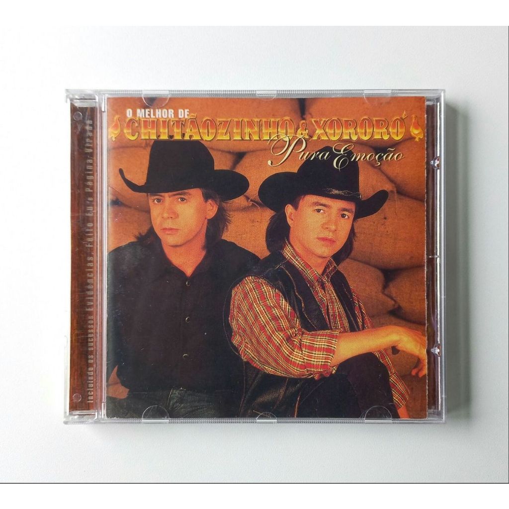 Cd O Melhor De Chitãozinho E Xororó - Pura Emoção