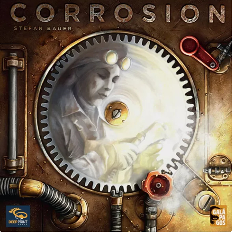 Corrosion - Jogo de Tabuleiro - Board Game + Engrenagens de Metal