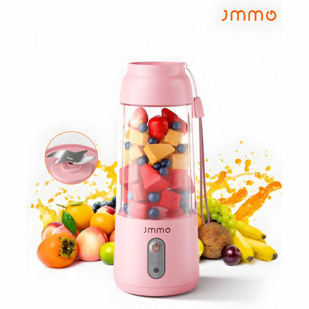 Liquidificador portátil para Smoothies e Shakes, Mini Blender USB Recarregável, esportes de liquidificador portátil300ml