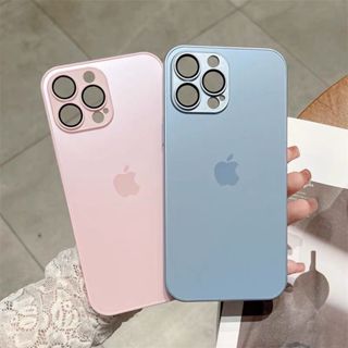Capa capinha de vidro temperado SEM magsafe AG GLASS para iPhone 11/ 12/ 12 PRO/ 12 PRO MAX/ 13/ 13 PRO MAX/ 13 PRO