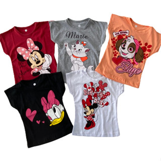 Kit 2 peças blusa Feminina Infantil Manga Japonesa