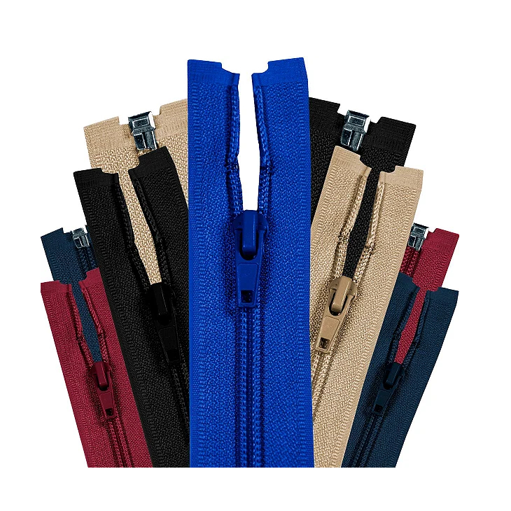 Ziper Destacavel Nylon n°5 - 60cm ou 65 cm  - Unidade