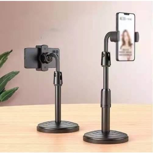 Suporte Tripé Para Mesa Celular Mini Pedestal Ajustável 360° em Oferta na Shopee