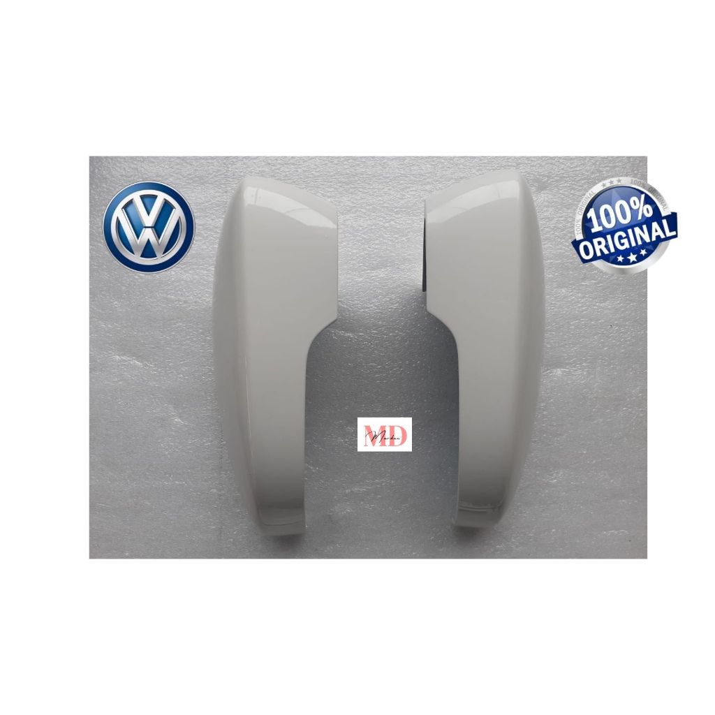 Capa Retrovisor Up! Voyage Polo Saveiro Gol Fox G6 G7 G8 BRANCA CRISTAL