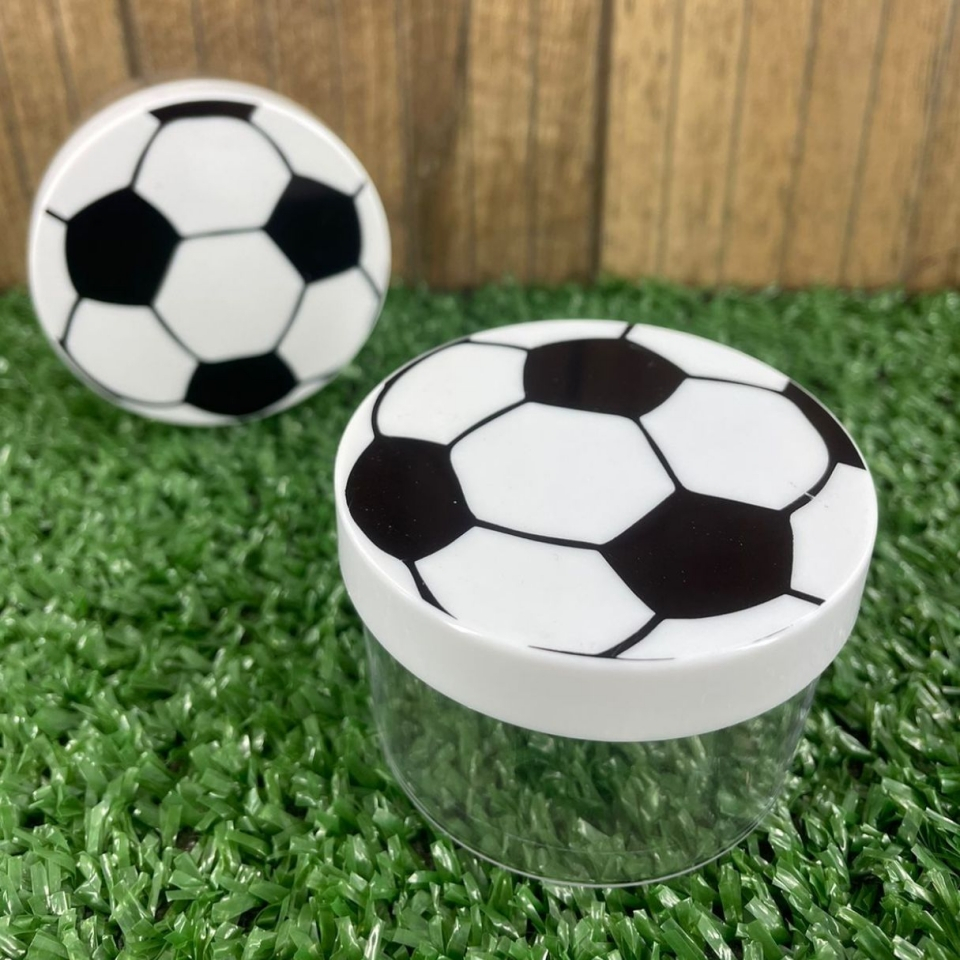 Kit 10 Baleiro Futebol Acrilico Festa em Oferta na Shopee