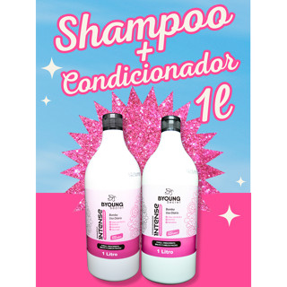 Kit Shampoo e Condicionador 1 Litro - Intense Byoung