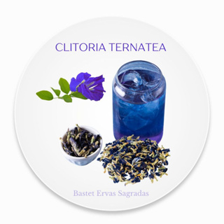 Chá Fada Azul Flores Desidratadas de Clitoria Ternatea em Oferta na Shopee