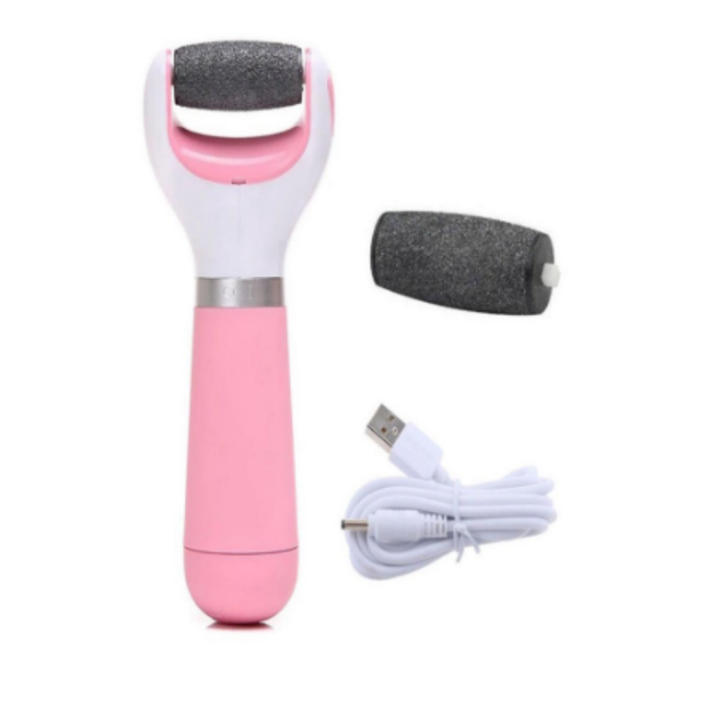 Esfoliador Eletrico Motor Strong Lixa De Pés Removedor De Calo Rachaduras