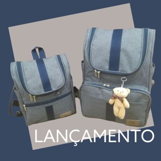 Kit Bolsa Maternidade Bolsa G e Bolsa M Promoção  Presente chá de bebe Menino Menina Bebê Nene