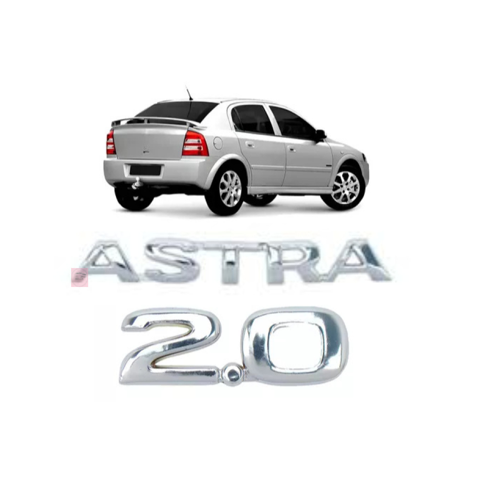 Kit Emblemas 2.0/Astra 96/04 Cromado em Oferta na Shopee