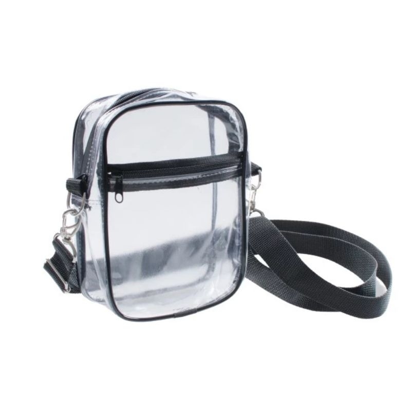 Shoulder bag transparente, bolsa de ombro, lateral tira colo