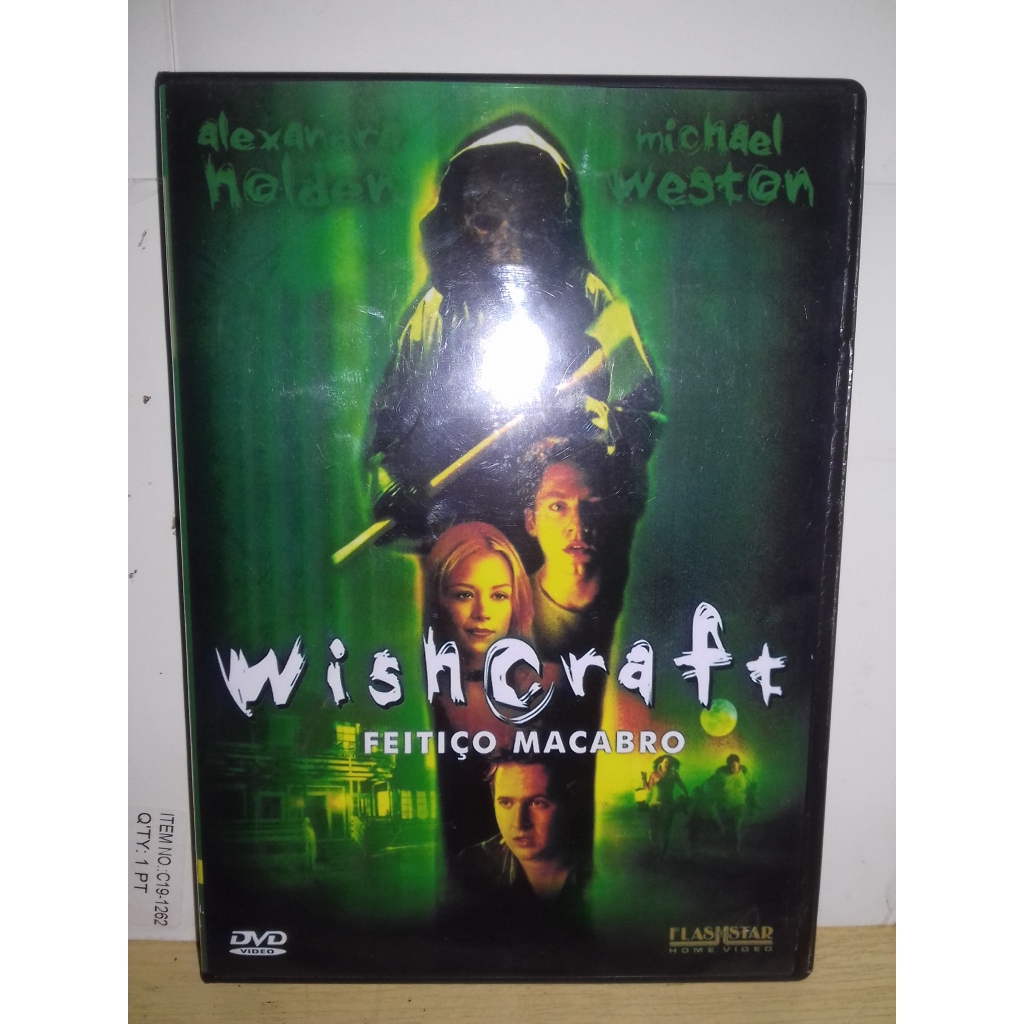 DVD Wishcraft - Feitiço Macabro 2001Dublado, Dual Áudio HD720p