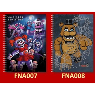 Caderno de 10 Matérias com 200 Folhas Five Nights At Freddy´s