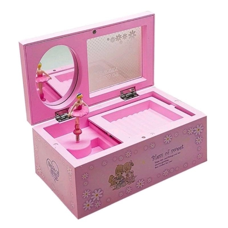 Caixinha de Música Porta Joia Com Bailarina Dançarina  Porta Jóias Retrô c/ Música  e Bailarina em Oferta na Shopee