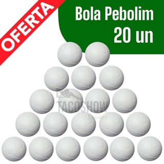 Bolinha Bola de Pebolim Totó Fla Flu Pacau KIT 20 15 10 7 5 Unidades Bolinha de Pebolim