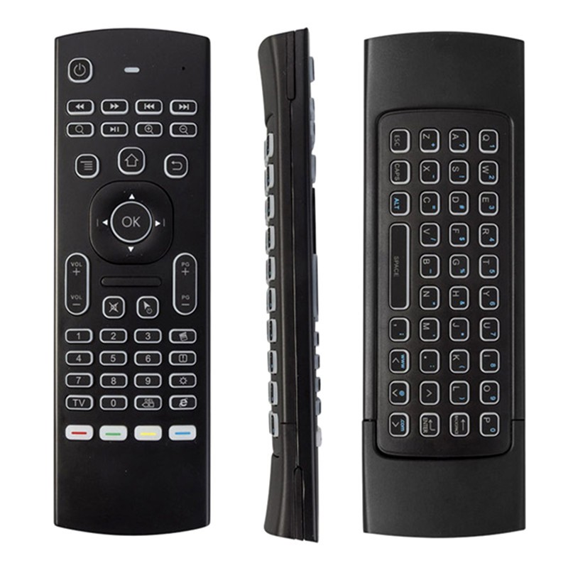 Controle Mini Teclado Sem fio Air Mouse Wireless 2.4Ghz Para Smart Tv Celular Pc Notebook Tablet