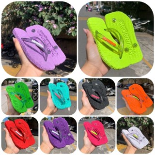 Kit 12 Pares Chinelo Infantil Feminina Sandália Menina Blogueirinha. Cores Variadas Revenda