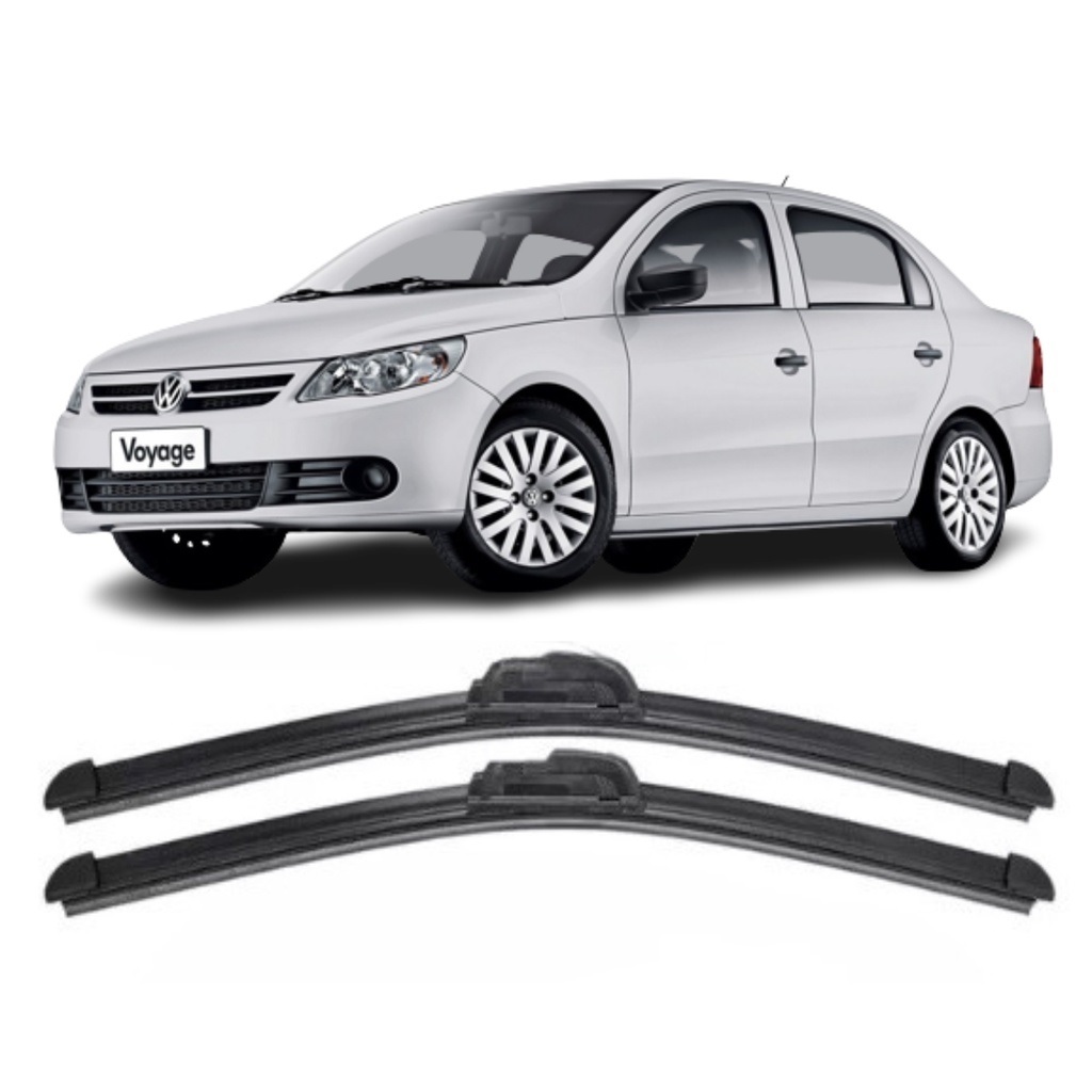 Par Palhetas Limpador De Parabrisa Dianteiro Para Volkswagen Voyage 2008 2009 2010 2011 2012