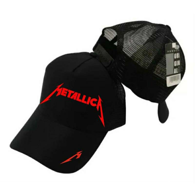 Boné modelo Trucker Metallica, Maniac Butcher, Vulcano, Cannibal Corpse (Death Metal, Black Metal, Thrash Metal)
