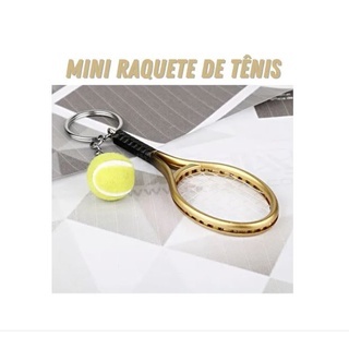 Chaveiro Esportivo Mini Raquete De Tênis em Oferta na Shopee
