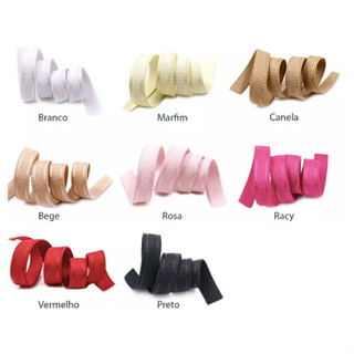 Elástico Zanotti Ipê Nº13 12,5mm Alça para Lingerie Sutiã Moda Intima Kit Com 05 Metros 10 Metros