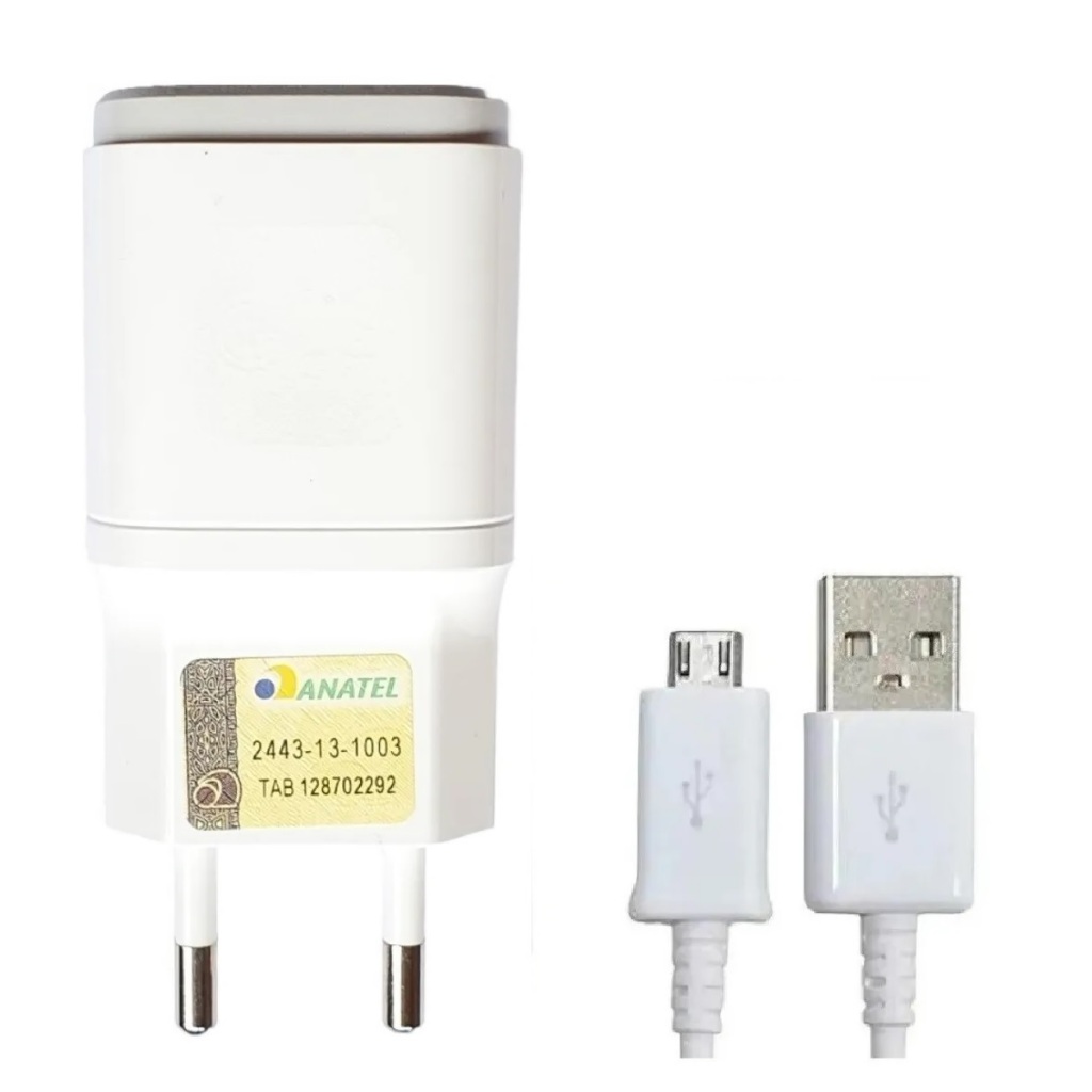 Carregador LG K4 K8 K10 K11 K40s K12 K22 LG Prime K10 Power Turbo Power K11 K12 Plus LG Q6 V8 Micro Usb