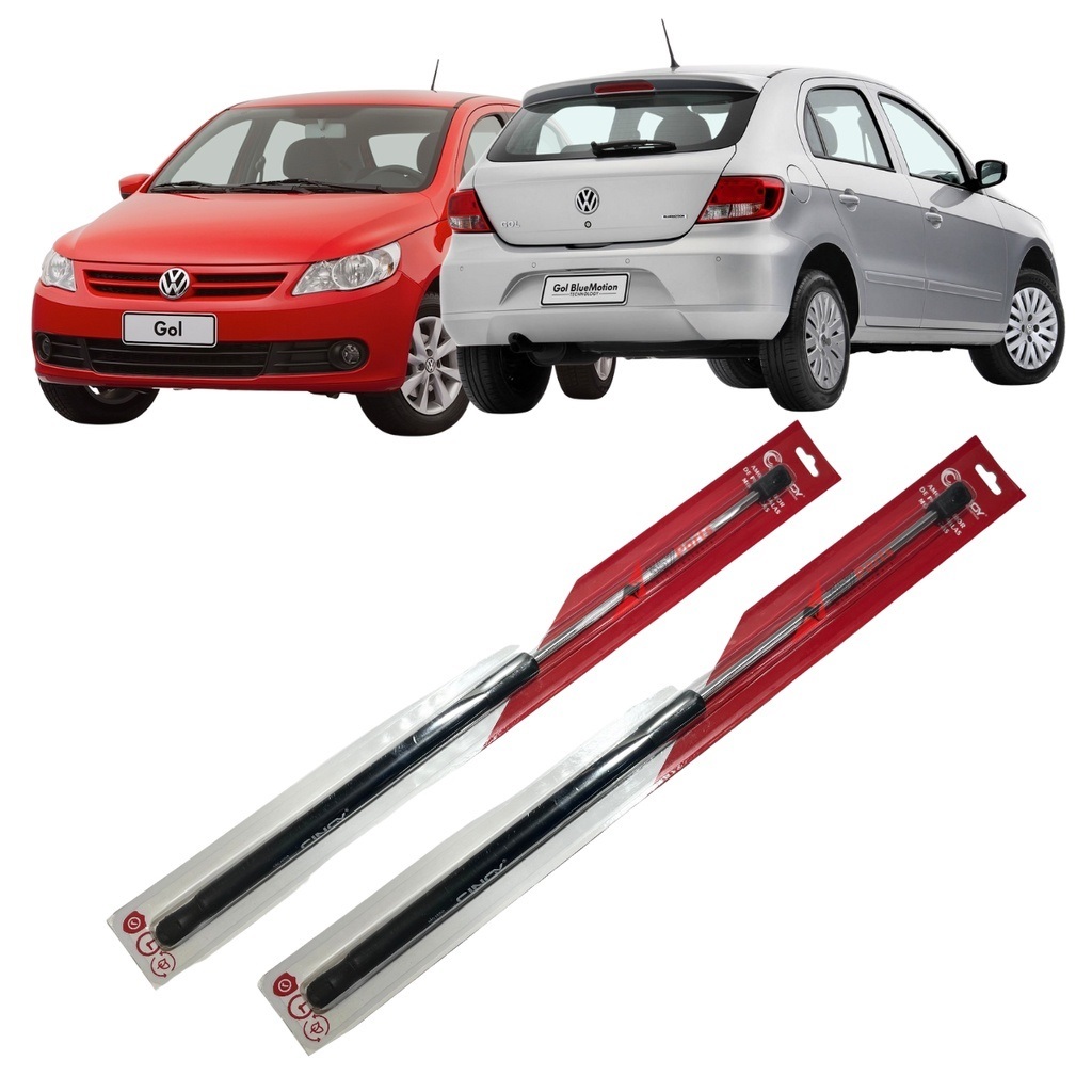 Par Amortecedor De Porta Malas Volkswagen Gol G5 2008 2009 2010 2011 em Oferta na Shopee