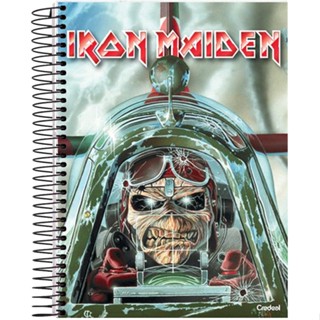 Caderno 1 Matéria, 10 Matérias ou 20 Matérias Iron Maiden