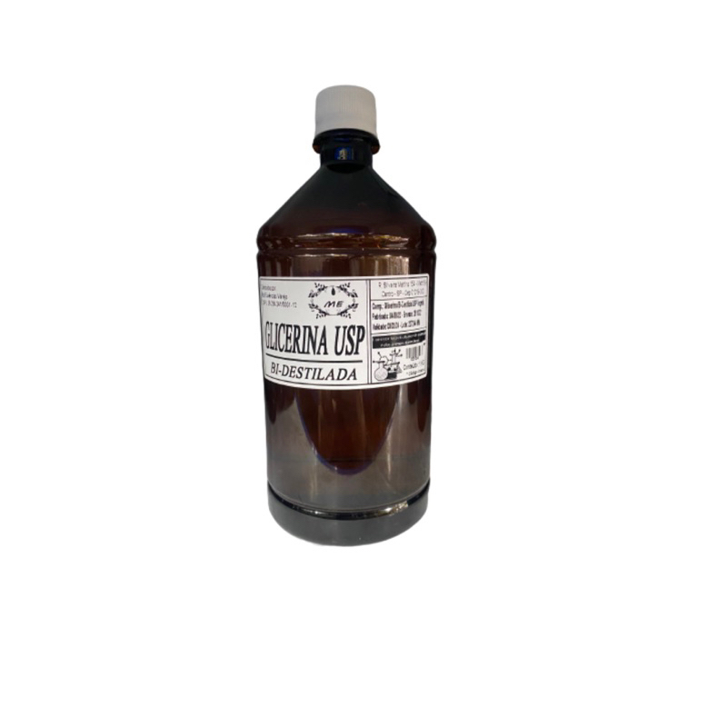 Glicerina Vegetal Bi Destilada Usp - 1Lt
