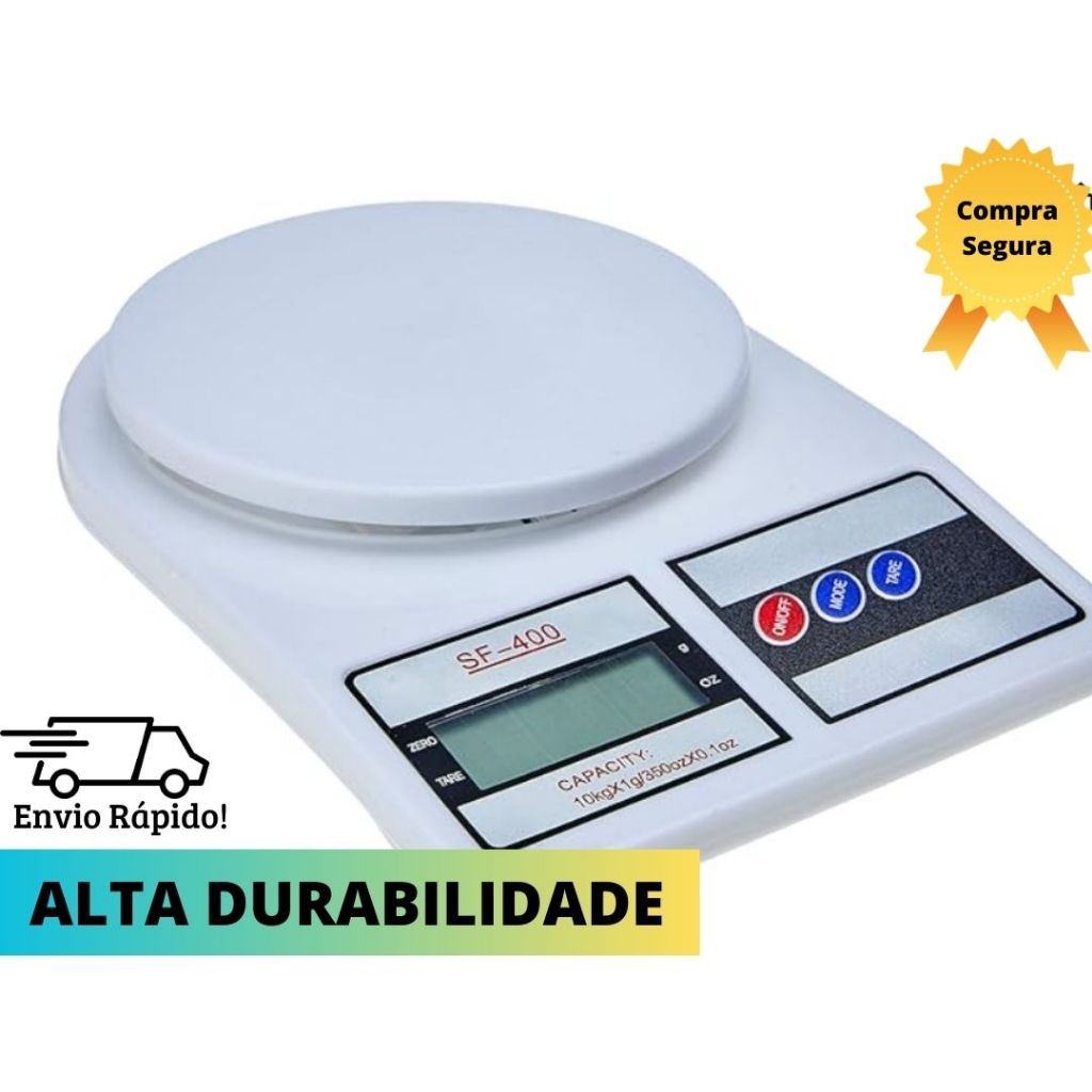 Balança Digital de Cozinha Confeitaria Precisão Cozinha