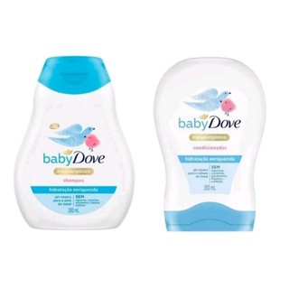 Kit Shampoo e Condicionador Dove Baby Hidratação Enriquecida 200ml cada