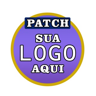 Patch personalizado com sua imagem termocolante ou velcro bordado em Oferta na Shopee