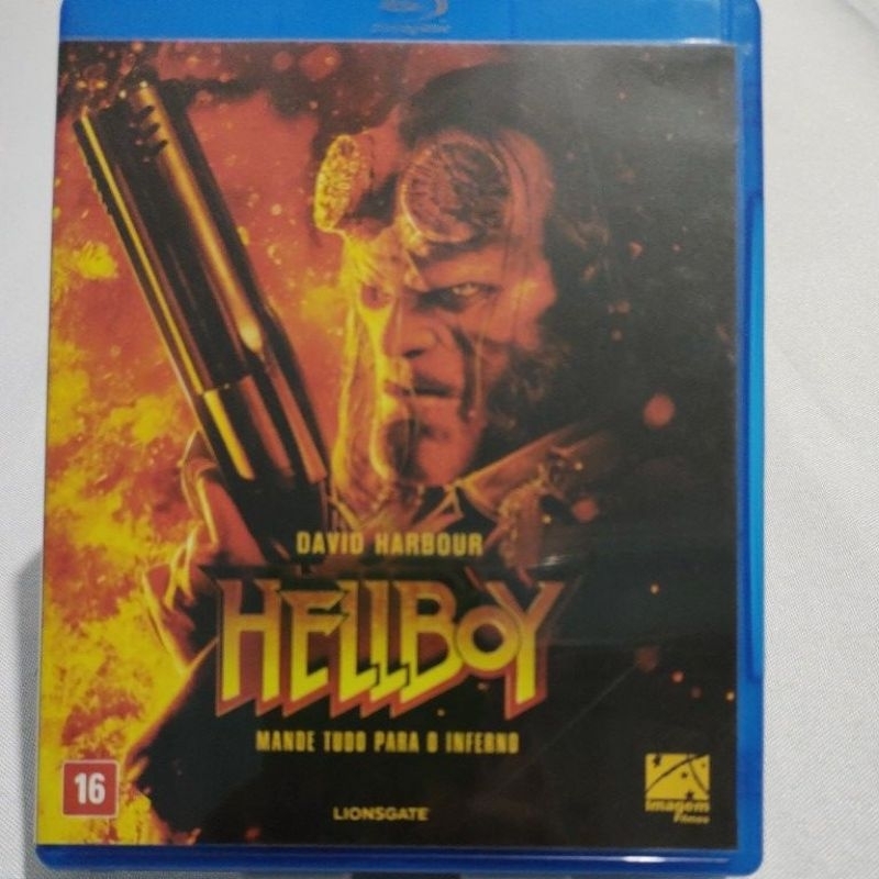Hellboy Blu Ray 2D USADO DUBLADO ORIGINAL 87